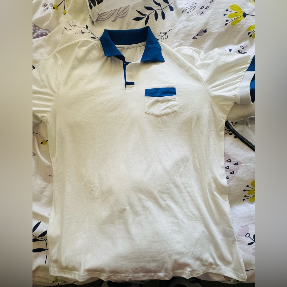 Blue Cotton Tshirt for Men New Never Used XXL